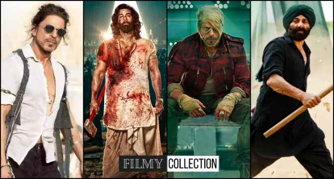 Animal Box Office Vs Jawan Vs Gadar 2 Vs Pathaan: Here is Total 10 Days Comparison