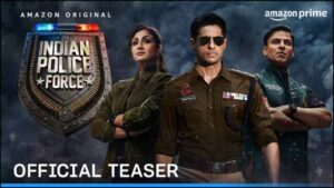 Indian Police Force S1 Official Teaser | Sidharth Malhotra | Rohit Shetty | In Cinemas 19 January 2024