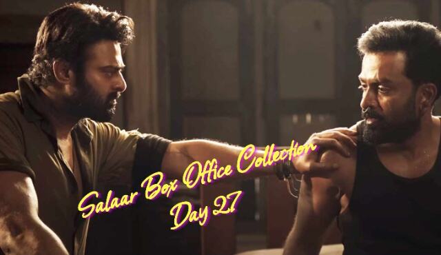 Salaar Box Office Collection Day 27