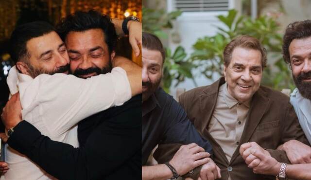 Sunny Deol extends his heartfelt wishes to Bobby Deol on his 55th birthday: “My Lil Lord Bobby”