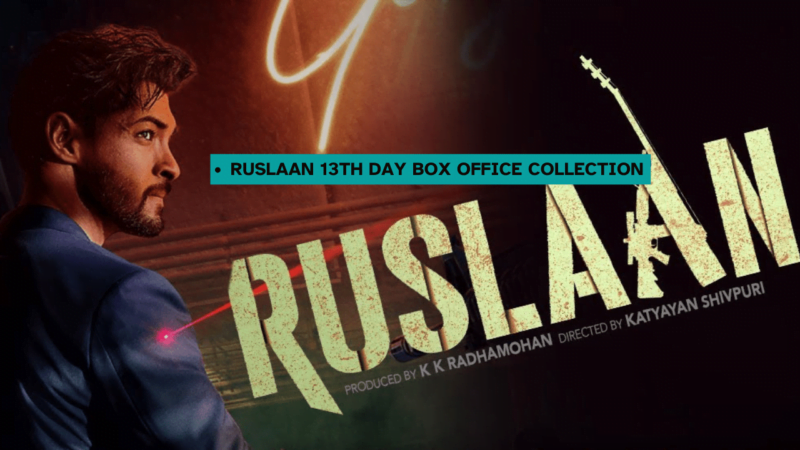 Ruslaan Box Office Collection Day 13, Hit Or Flop, Budget